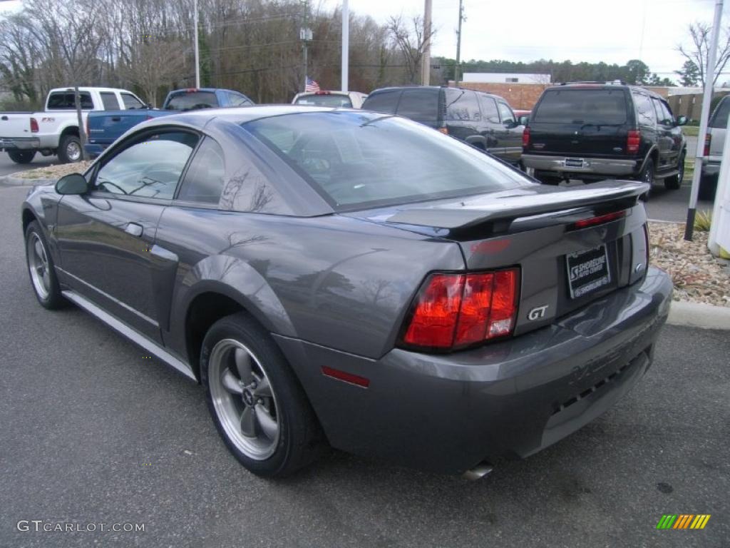 2003 Mustang GT Coupe - Dark Shadow Grey Metallic / Dark Charcoal photo #2