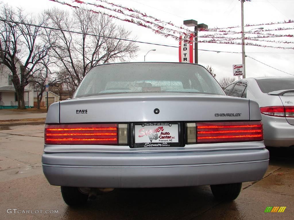 1996 Corsica Sedan - Light Adriatic Metallic / Blue photo #2