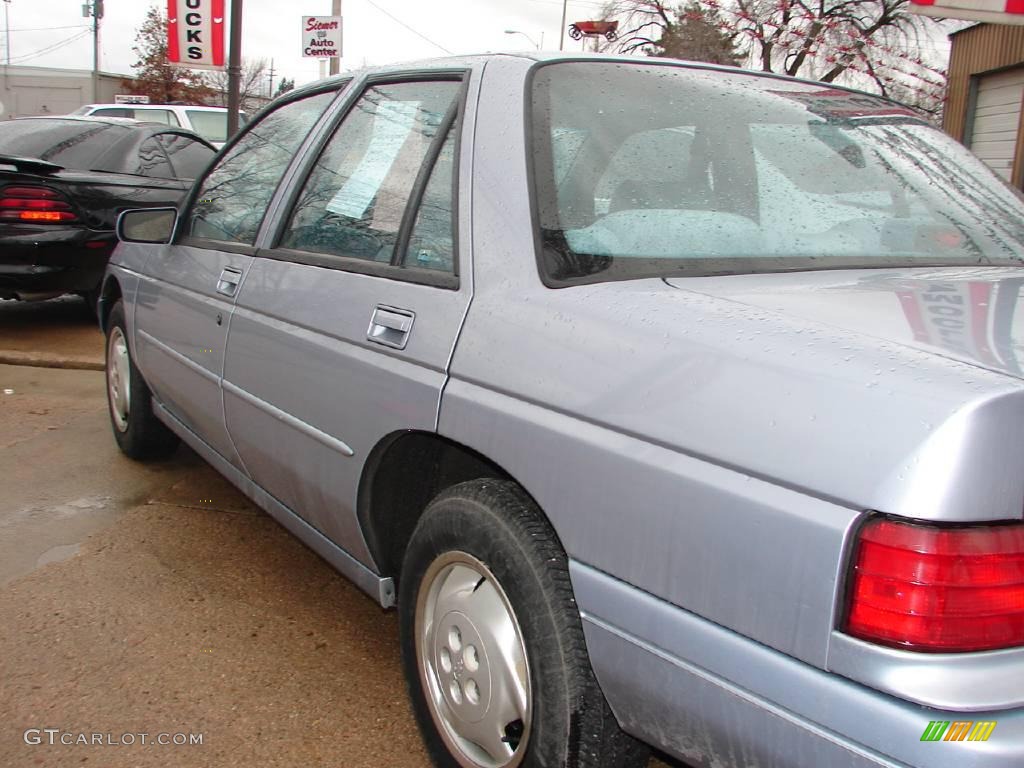 1996 Corsica Sedan - Light Adriatic Metallic / Blue photo #3