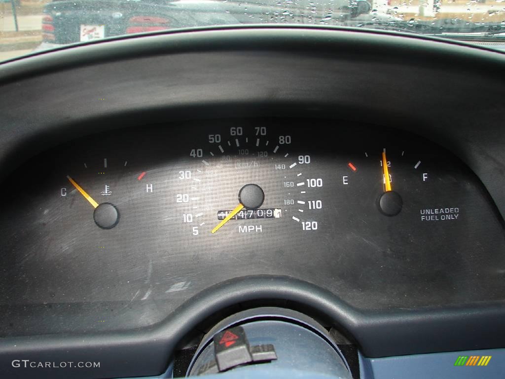 1996 Corsica Sedan - Light Adriatic Metallic / Blue photo #8