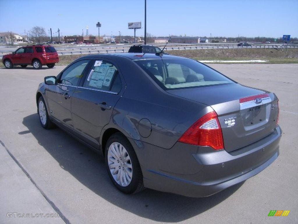 2010 Fusion Hybrid - Sterling Grey Metallic / Medium Light Stone photo #5