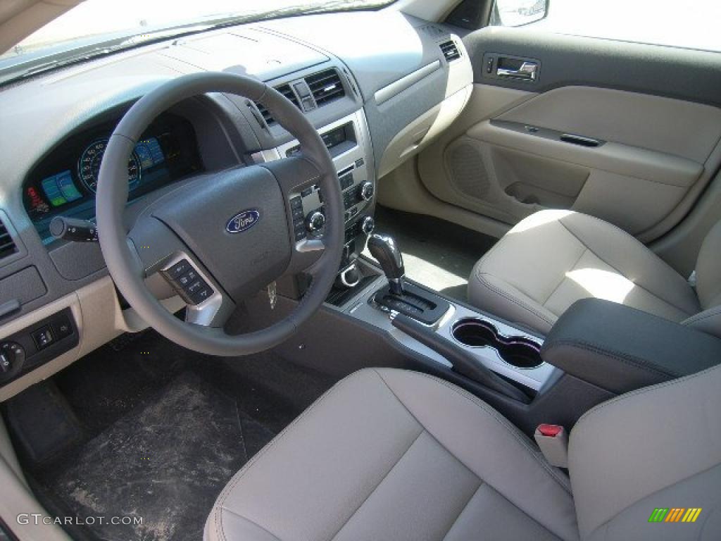 2010 Fusion Hybrid - Sterling Grey Metallic / Medium Light Stone photo #25