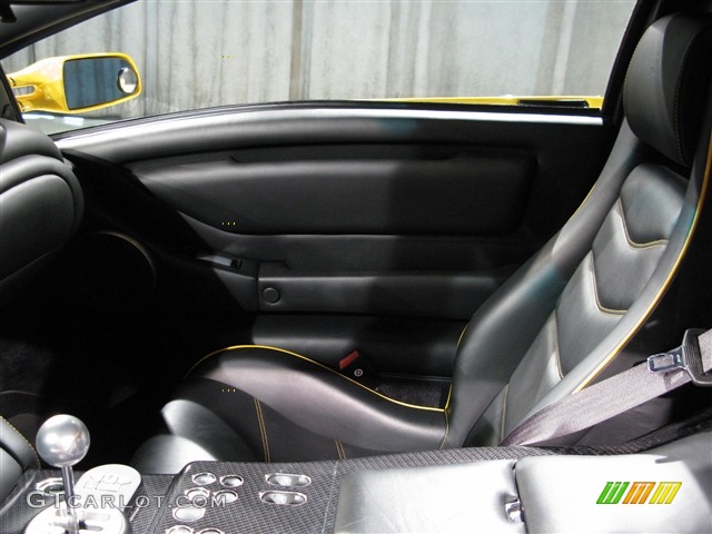 2001 Lamborghini Diablo 6.0 Black Door Panel Photo #275303