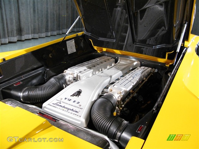 2001 Lamborghini Diablo 6.0 6.0 Liter DOHC 48-Valve V12 Engine Photo #275324