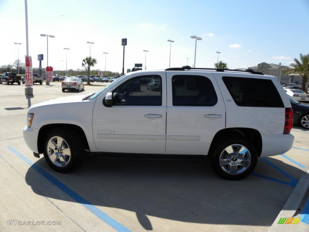 2007 Tahoe LTZ - Summit White / Light Titanium/Ebony photo #2