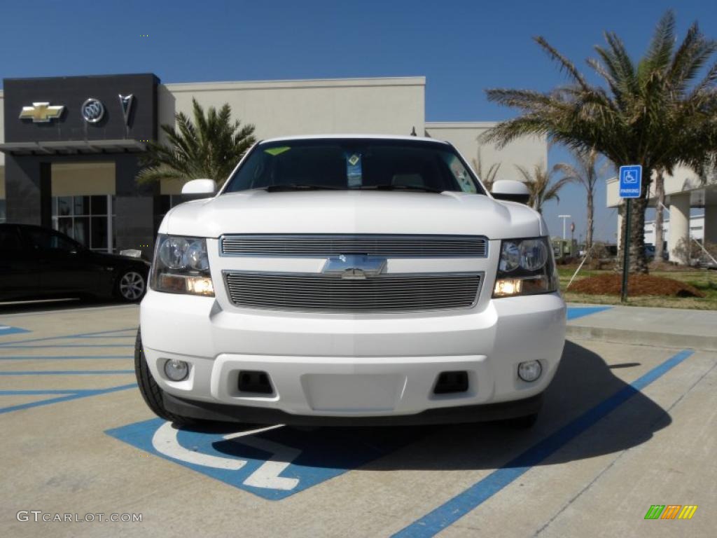 2007 Tahoe LTZ - Summit White / Light Titanium/Ebony photo #8