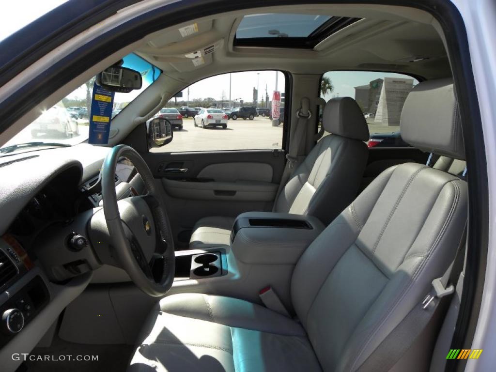 2007 Tahoe LTZ - Summit White / Light Titanium/Ebony photo #9