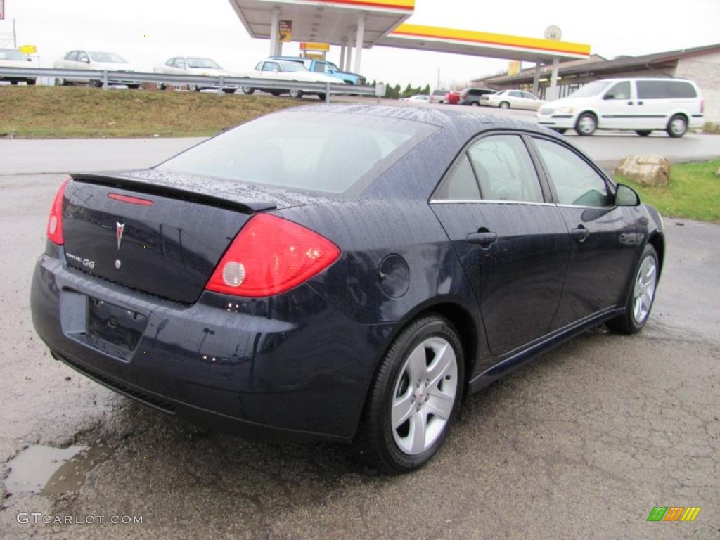 2010 G6 Sedan - Midnight Blue Metallic / Ebony photo #11