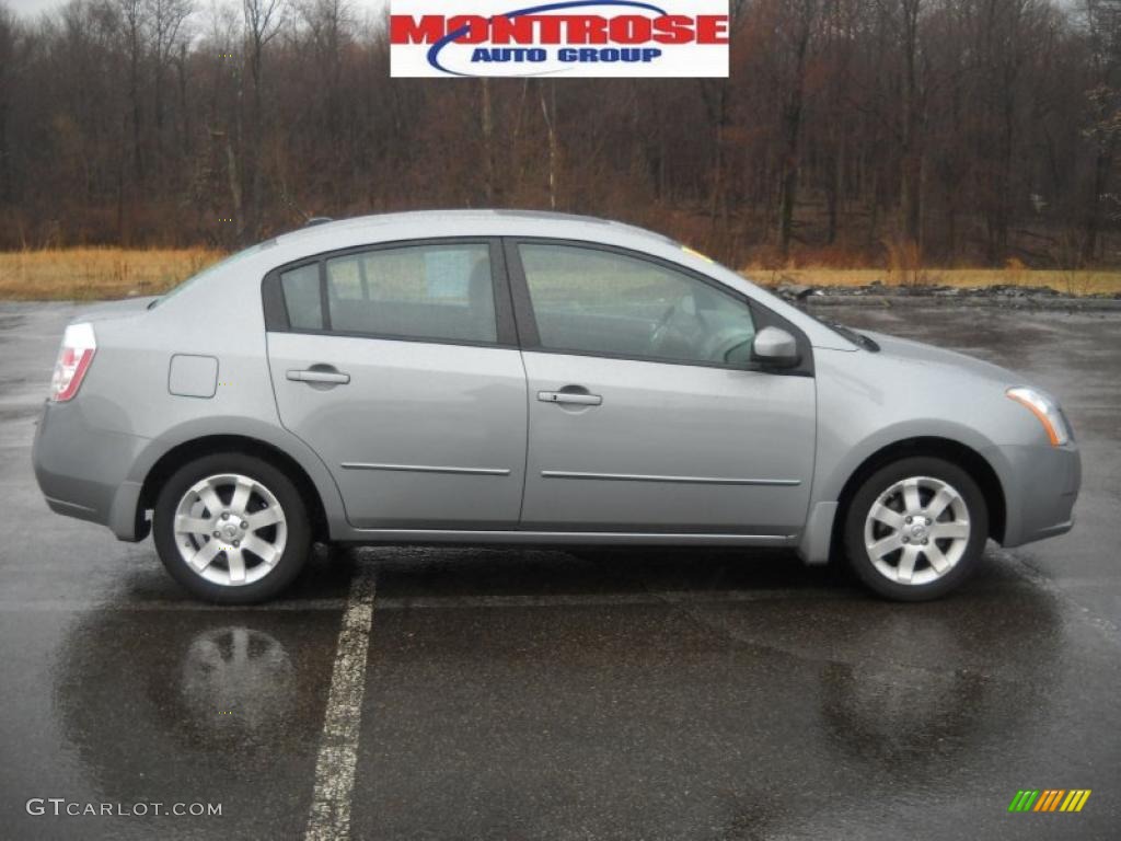 2008 Sentra 2.0 SL - Magnetic Gray / Charcoal/Steel photo #1