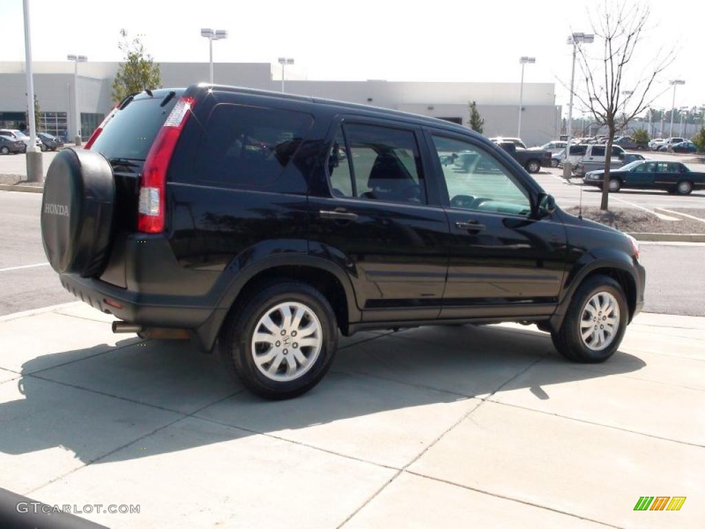 2006 CR-V EX 4WD - Nighthawk Black Pearl / Black photo #2