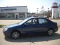 2005 Imperial Blue Kia Spectra EX Sedan  photo #2