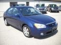 2005 Imperial Blue Kia Spectra EX Sedan  photo #6