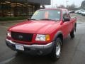 2001 Bright Red Ford Ranger XLT SuperCab 4x4  photo #11