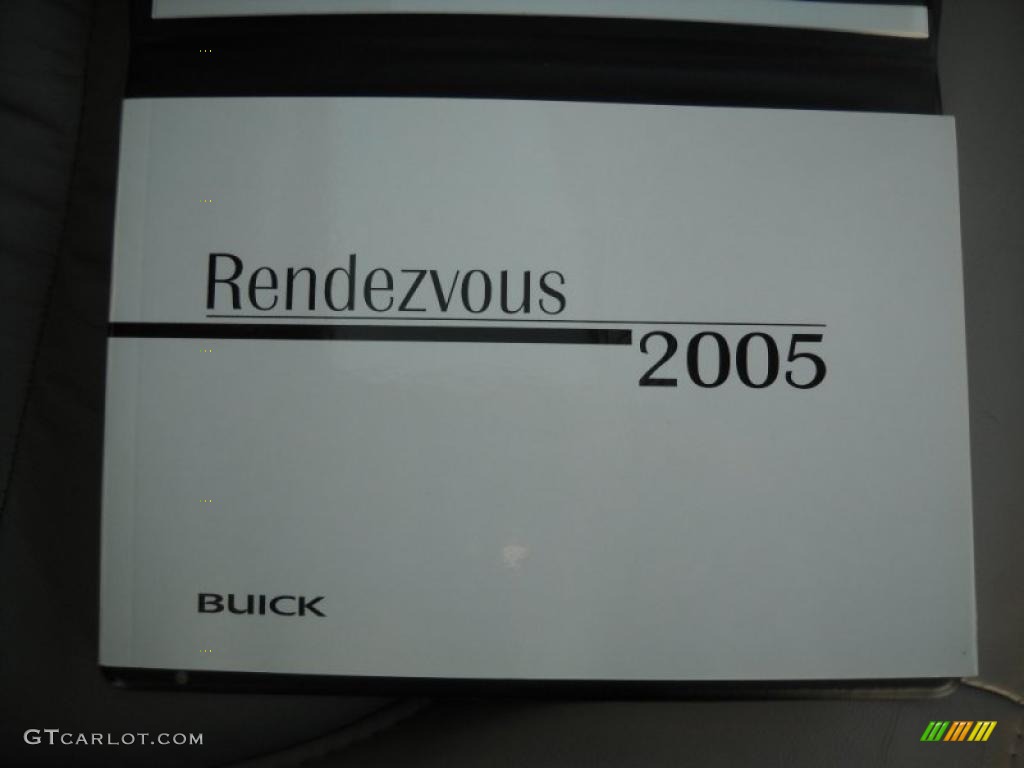 2005 Rendezvous CXL - Dark Steel Blue Metallic / Light Gray photo #27