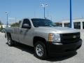 Silver Birch Metallic - Silverado 1500 Work Truck Regular Cab Photo No. 7