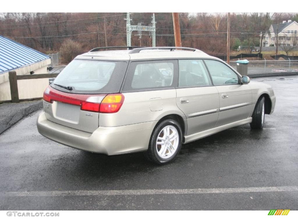 2004 Legacy 2.5 GT Wagon - Titanium Pearl / Black photo #5