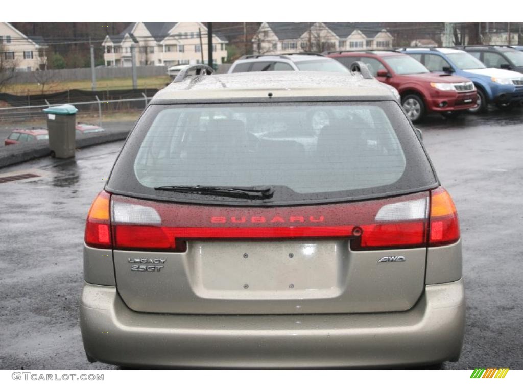 2004 Legacy 2.5 GT Wagon - Titanium Pearl / Black photo #6