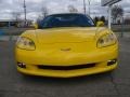 2008 Velocity Yellow Chevrolet Corvette Coupe  photo #2