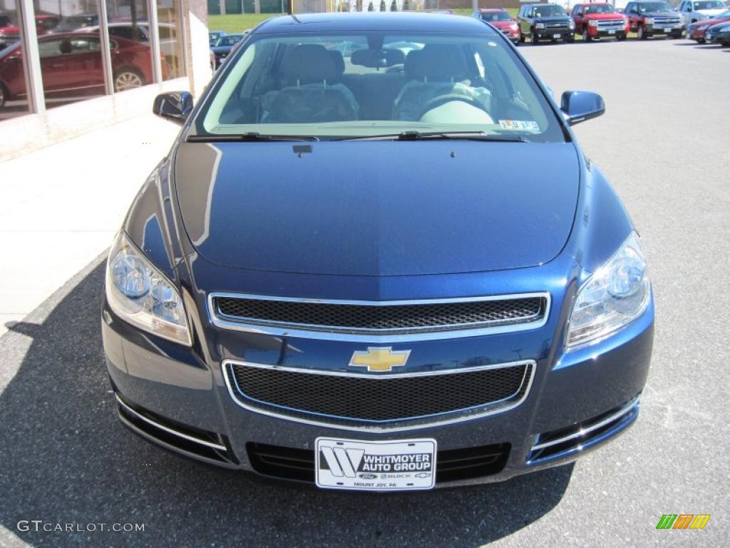 2010 Malibu LT Sedan - Imperial Blue Metallic / Titanium photo #2