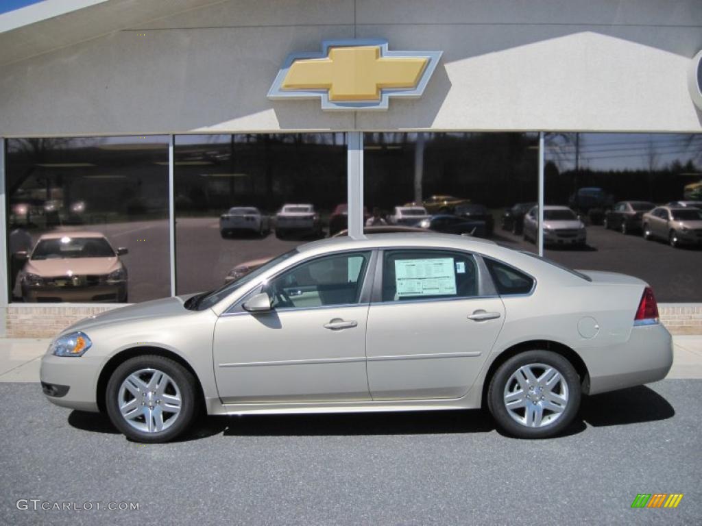 2010 Impala LT - Gold Mist Metallic / Neutral photo #1
