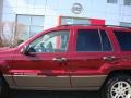 2003 Dark Garnet Red Pearl Jeep Grand Cherokee Laredo 4x4  photo #17