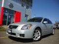 2008 Radiant Silver Metallic Nissan Maxima 3.5 SE  photo #1