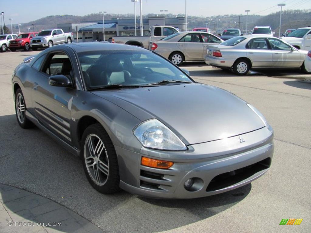 2004 Eclipse GTS Coupe - Titanium Pearl / Midnight photo #10