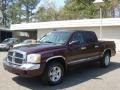 2005 Deep Molten Red Pearl Dodge Dakota Laramie Quad Cab  photo #9