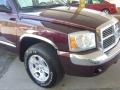 2005 Deep Molten Red Pearl Dodge Dakota Laramie Quad Cab  photo #11