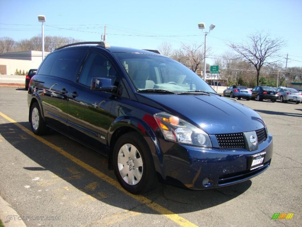 2006 Quest 3.5 S - Majestic Blue Metallic / Gray photo #14