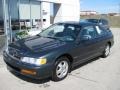 1996 Dark Eucalyptus Green Pearl Metallic Honda Accord LX Coupe  photo #2