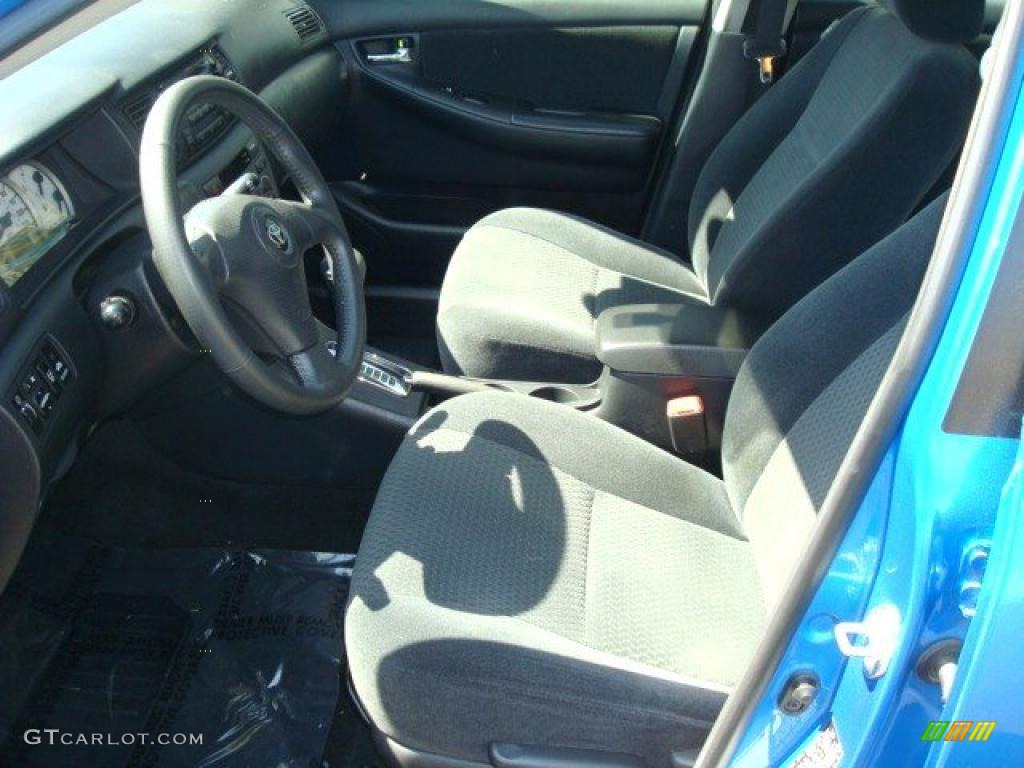 2007 Corolla S - Speedway Blue Metallic / Dark Charcoal photo #10
