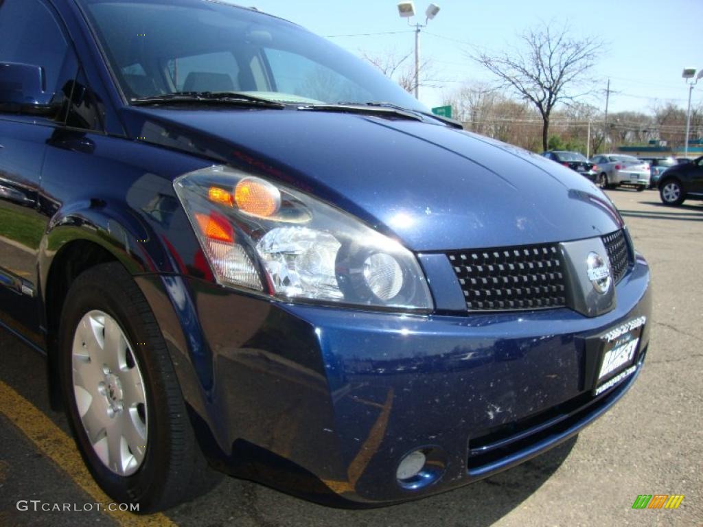 2006 Quest 3.5 S - Majestic Blue Metallic / Gray photo #23