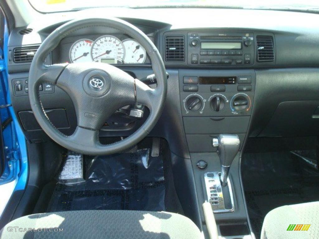 2007 Corolla S - Speedway Blue Metallic / Dark Charcoal photo #14