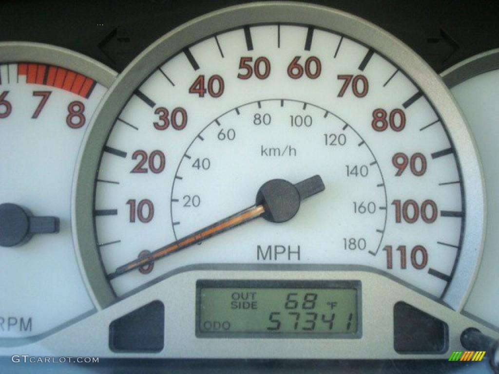 2007 Toyota Corolla S Gauges Photo #27551445