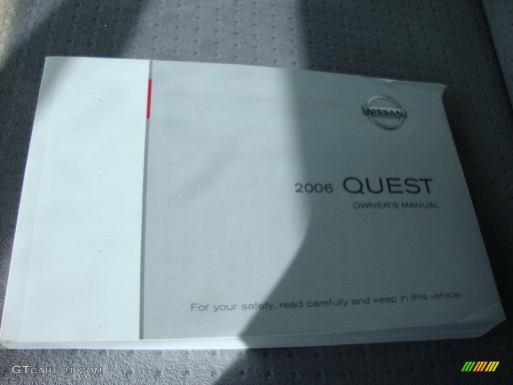 2006 Quest 3.5 S - Majestic Blue Metallic / Gray photo #46