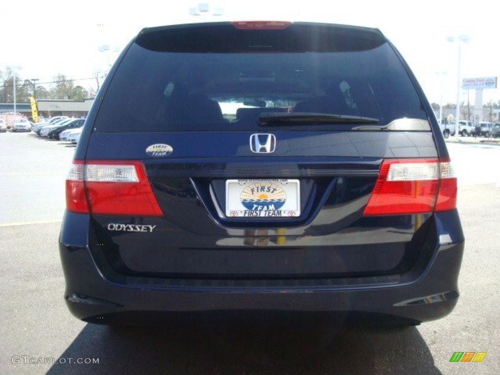 2007 Odyssey EX-L - Midnight Blue Pearl / Gray photo #5