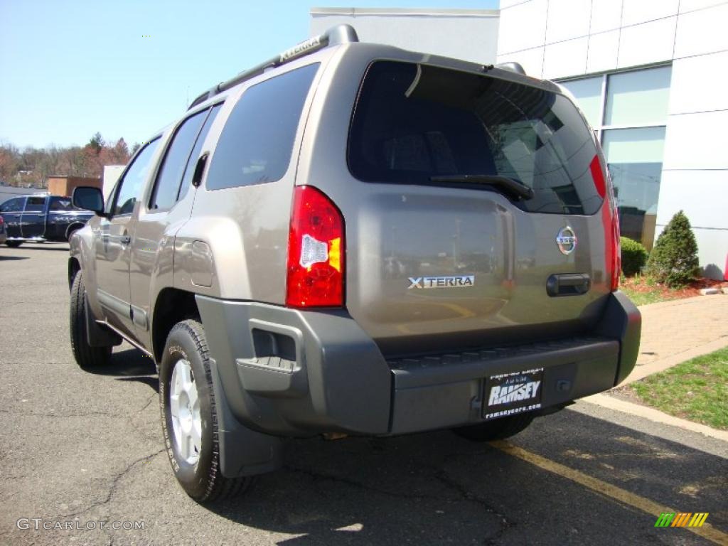 2006 Xterra S 4x4 - Granite Metallic / Desert/Graphite photo #7