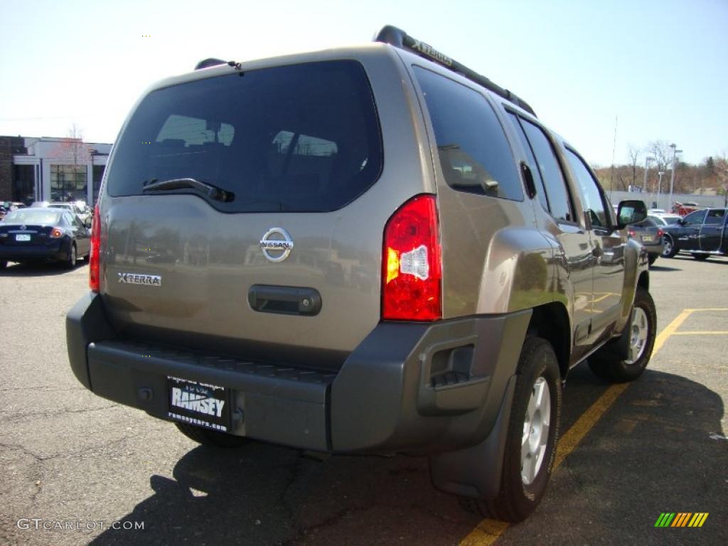 2006 Xterra S 4x4 - Granite Metallic / Desert/Graphite photo #9