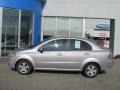 Cosmic Silver Metallic - Aveo LS Sedan Photo No. 3