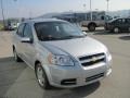 Cosmic Silver Metallic - Aveo LS Sedan Photo No. 8