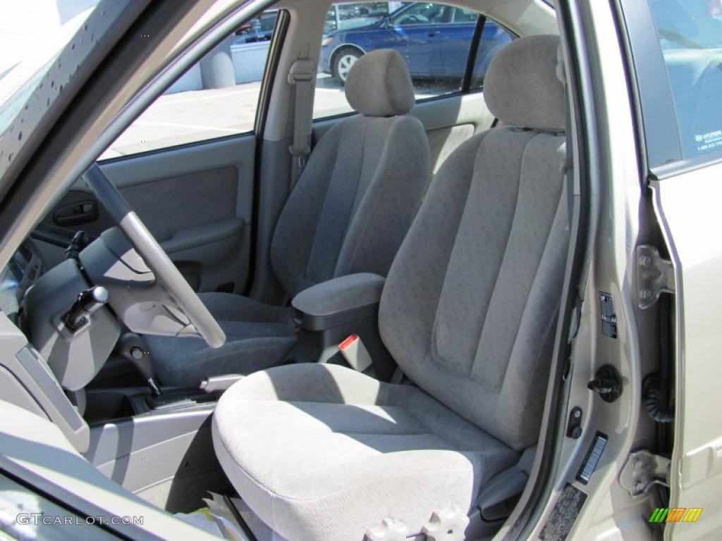 2006 Elantra GLS Sedan - Champagne Beige / Beige photo #10