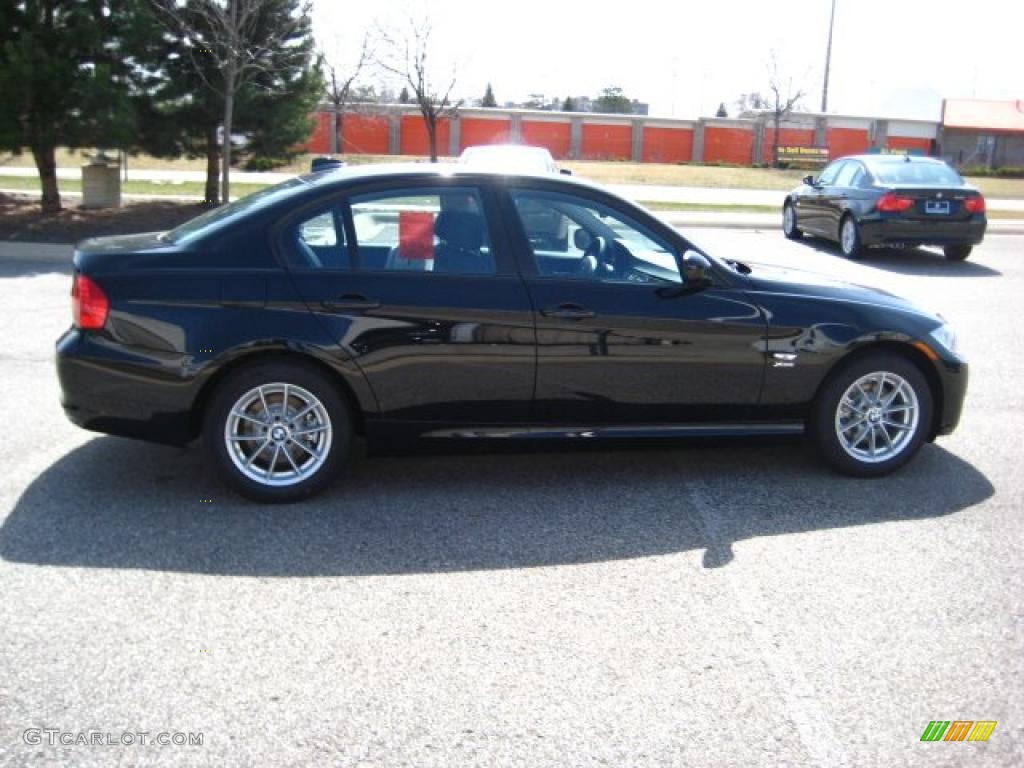 2010 3 Series 328i xDrive Sedan - Jet Black / Black Dakota Leather photo #6