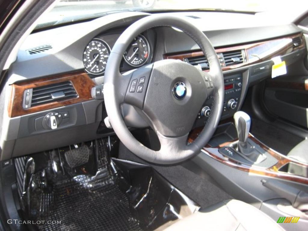 2010 3 Series 328i xDrive Sedan - Jet Black / Black Dakota Leather photo #9