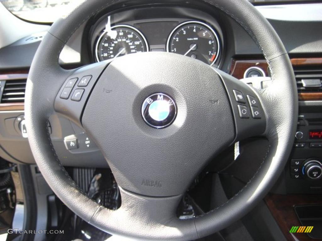 2010 3 Series 328i xDrive Sedan - Jet Black / Black Dakota Leather photo #14
