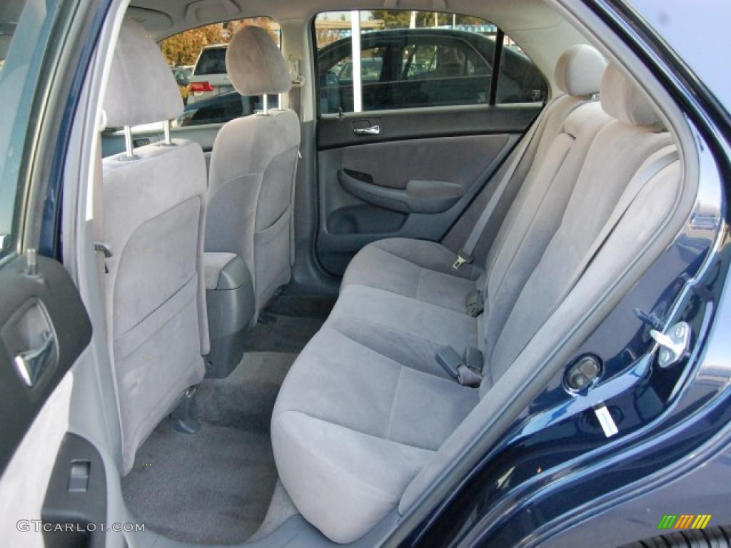2007 Accord LX Sedan - Royal Blue Pearl / Gray photo #11