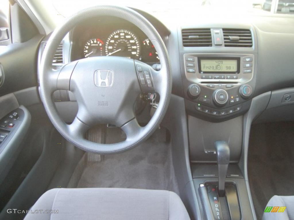 2007 Accord LX Sedan - Royal Blue Pearl / Gray photo #12