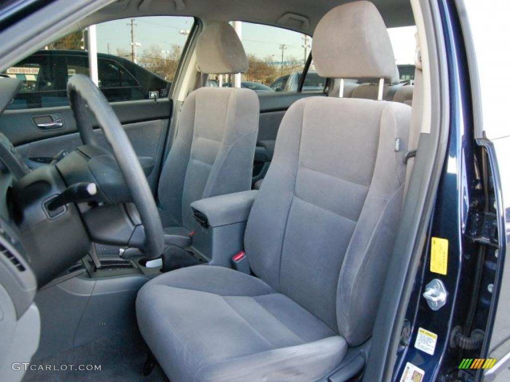 2007 Accord LX Sedan - Royal Blue Pearl / Gray photo #22