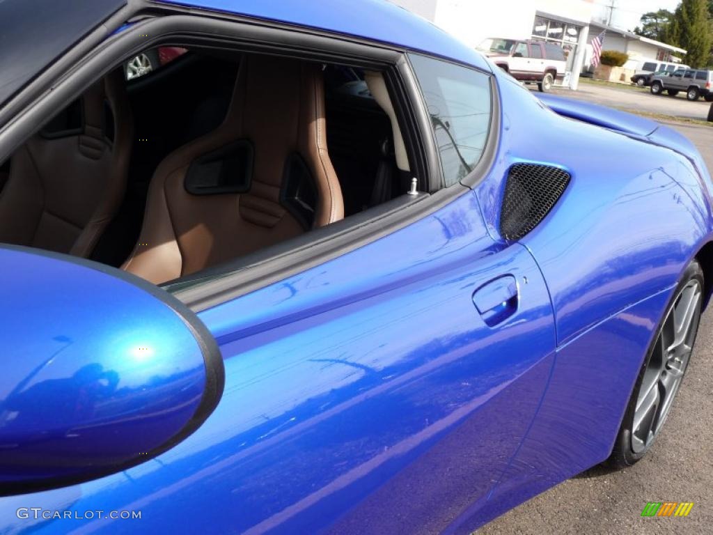 Persian Blue Metallic 2010 Lotus Evora Coupe Exterior Photo #27562217