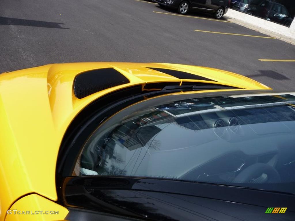 2010 Evora Coupe - Solar Yellow Metallic / Black Leather photo #25